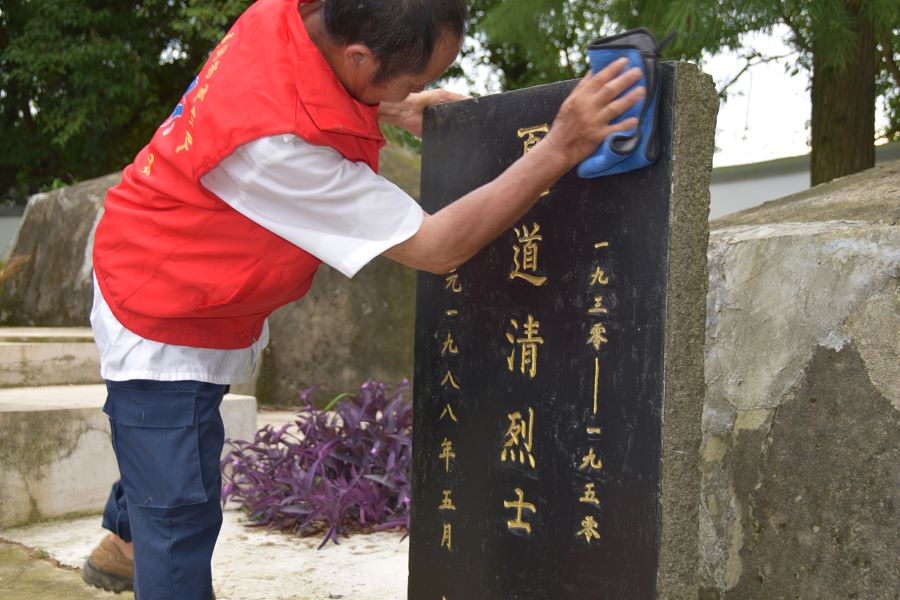 合肥工業大學宣城校區皖南紅色專項“尋訪紅色郎溪'暑