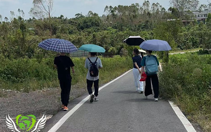 訪后塘村茶企，知鄉村振興路——華南師范大學地理科學學